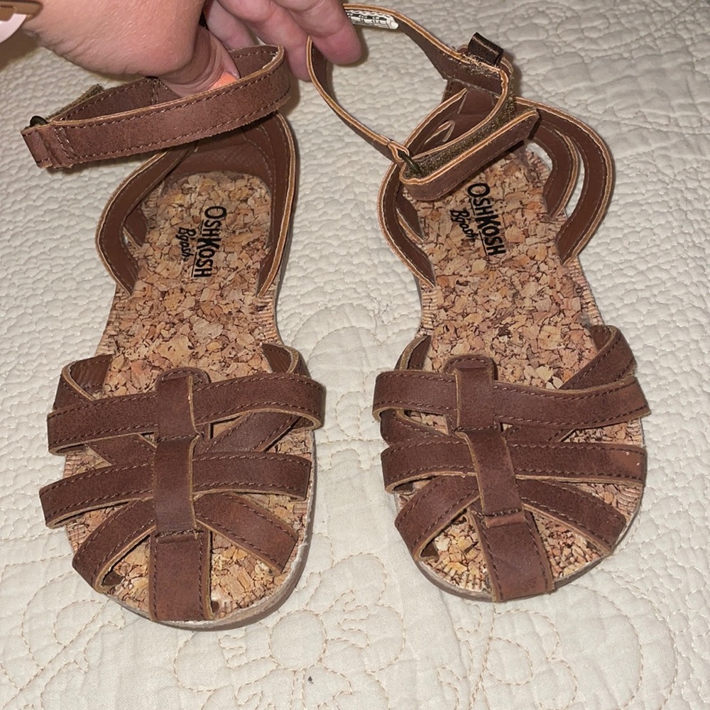 Oshkosh ankle strap sandals